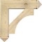 Ekena Millwork Westlake Arts and Crafts Rough Sawn Bracket w/ Offset Brace, Douglas Fir, 8"W x 30"D x 30"H BKT0806X30X30WTL03RDF - alternate 3